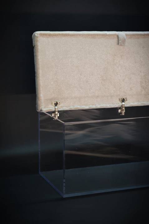 Picture of COLLECTION LUCITE STORAGE BENCH