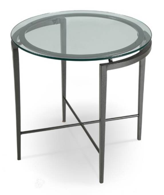 Picture of ARMORY  ROUND END TABLE - ONTHE FLOOR
