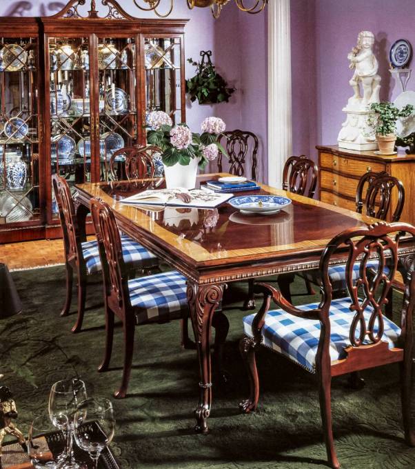 Picture of CHIPPENDALE SIDE CHAIR WITH PRETZEL BACK