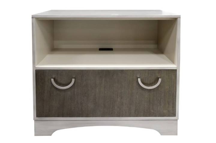 Picture of SINGLE DRAWER FILE WITH MAHOGANY DRAWER FRONT