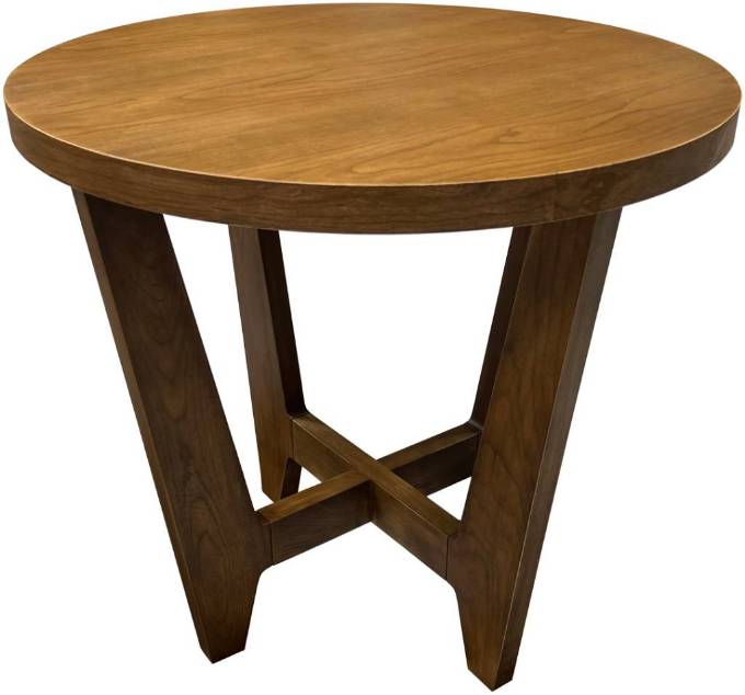 Picture of CHERRY RETRO STYLE ROUND TABLE