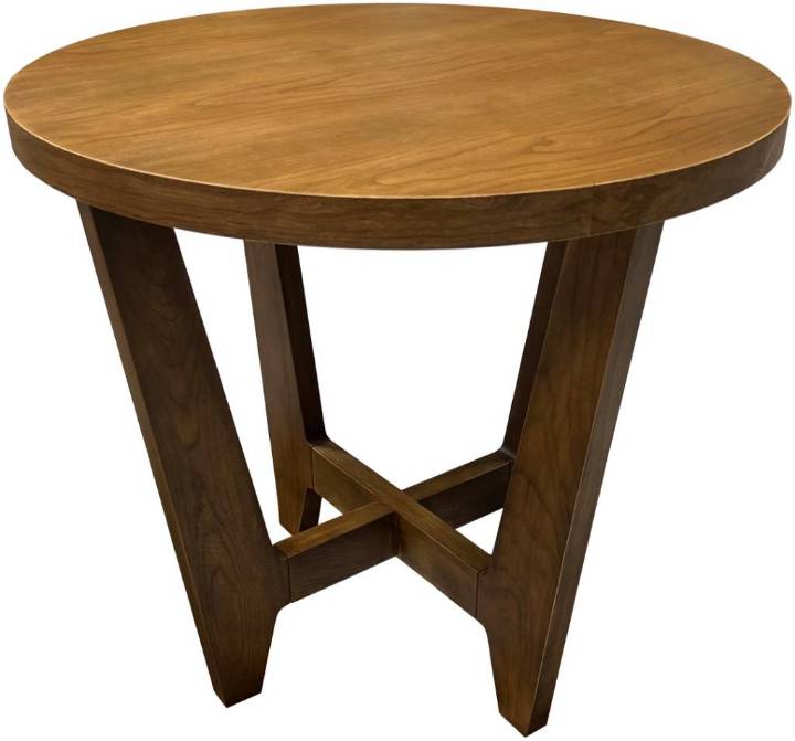 Picture of CHERRY RETRO STYLE ROUND TABLE