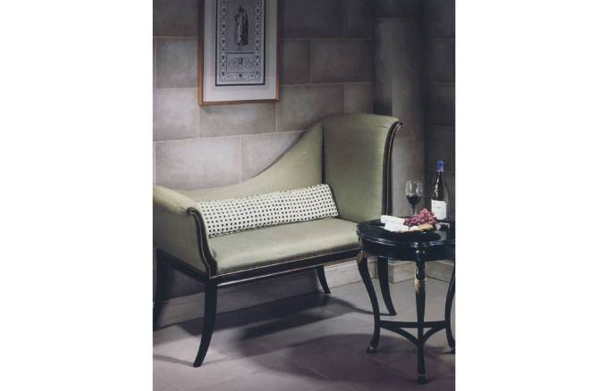 Picture of CARYATID ROUND END TABLE 22"DIA