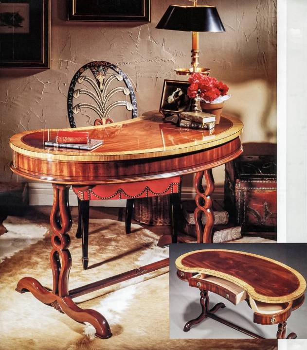Picture of SHERATON KIDNEY DESK