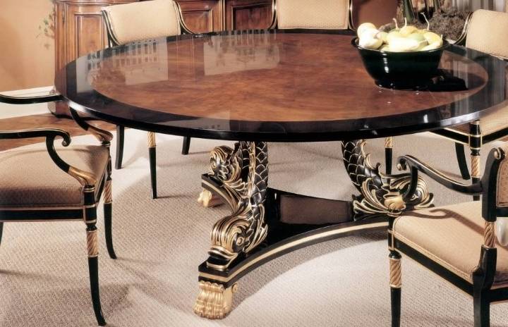 Picture of DOLPHIN REGENCY DINING TABLE-72"