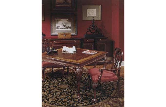 Picture of CHIPPENDALE ARM CHAIR WITH PRETZEL BACK