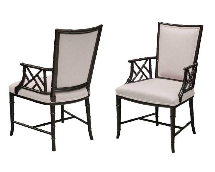 Picture of CHINESE CHIPPENDALE ARM CHAIR