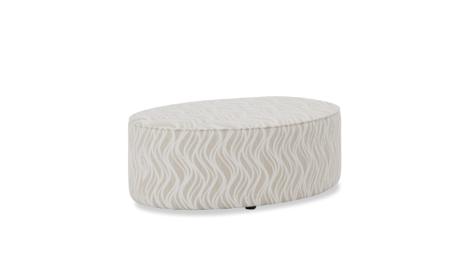 Picture of MINGLE OVAL OTTOMAN