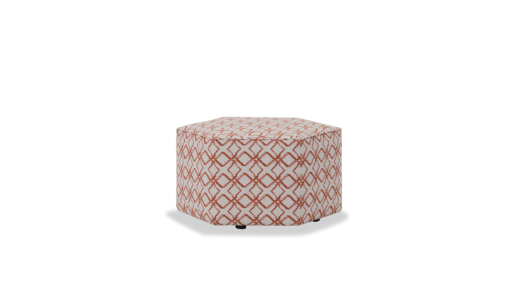 Picture of MINGLE HEXAGON MEDIUM OTTOMAN