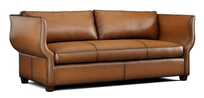Picture of MONROE LEATHER SOFA