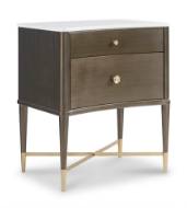 Picture of NOVELLA NIGHTSTAND WITH STONE TOP