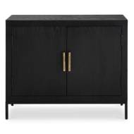 Picture of FRONT RANGE 2 DOOR CABINET, BLACK