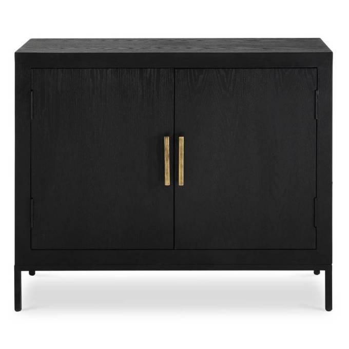 Picture of FRONT RANGE 2 DOOR CABINET, BLACK
