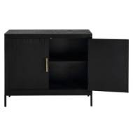Picture of FRONT RANGE 2 DOOR CABINET, BLACK
