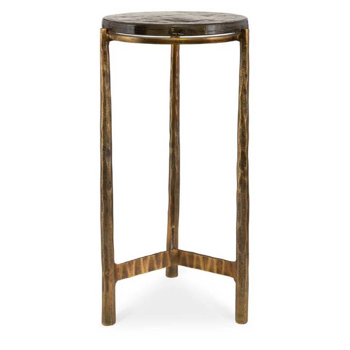 Picture of ETERNITY ACCENT TABLE, BRASS