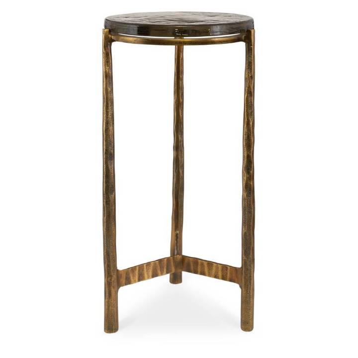 Picture of ETERNITY ACCENT TABLE, BRASS