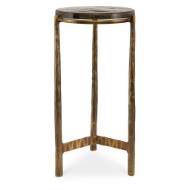 Picture of ETERNITY ACCENT TABLE, BRASS
