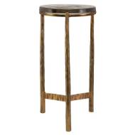 Picture of ETERNITY ACCENT TABLE, BRASS