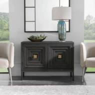 Picture of AIKEN 2 DOOR CABINET, BLACK