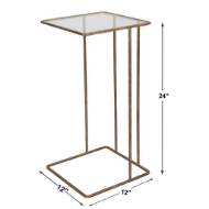 Picture of CADMUS ACCENT TABLE, GOLD