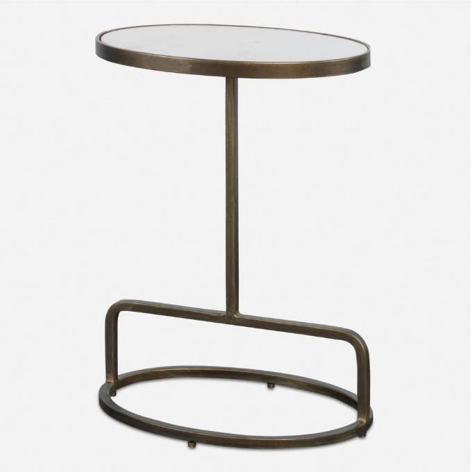 Picture of JESSENIA ACCENT TABLE, MARBLE