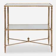 Picture of HENZLER LAMP TABLE, GOLD