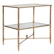 Picture of HENZLER LAMP TABLE, GOLD