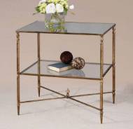 Picture of HENZLER LAMP TABLE, GOLD