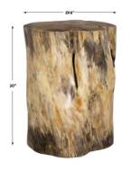 Picture of HABITAT ACCENT STOOL, NATURAL