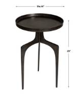 Picture of KENNA ACCENT TABLE, BRONZE