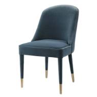 Picture of BRIE ARMLESS CHAIR, BLUE, 2 PER BOX, PRICED EACH