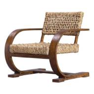 Picture of REHEMA ACCENT CHAIR, PECAN