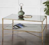 Picture of HENZLER COFFEE TABLE, GOLD