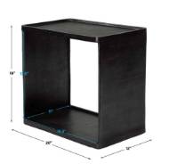 Picture of DERWENT SIDE TABLE, DARK NICKEL
