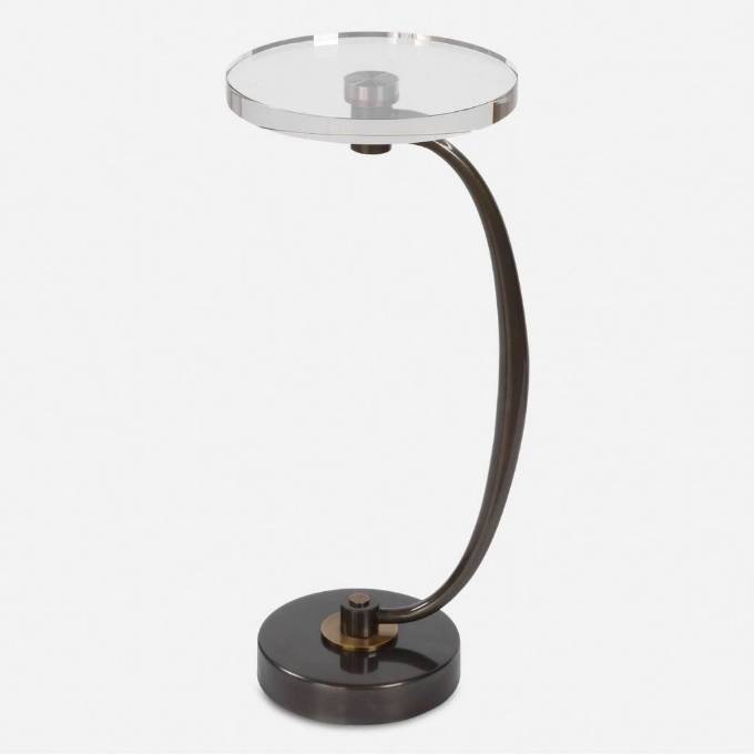 Picture of WAVENEY DRINK TABLE, BRONZE