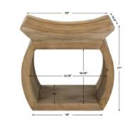 Picture of CONNOR SMALL BENCH, NATURAL