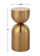 Picture of GOLDEN VESSEL ACCENT TABLE