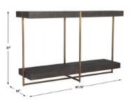 Picture of TAJA CONSOLE TABLE