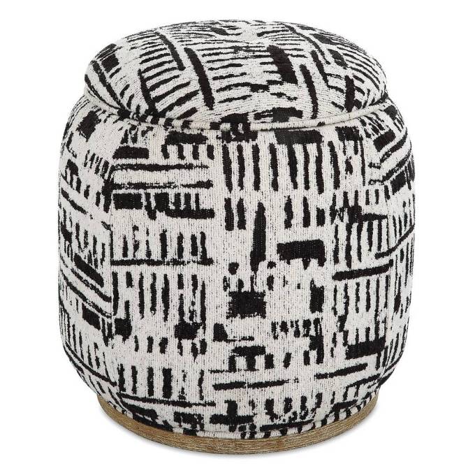 Picture of DIALOGUE OTTOMAN, BLACK