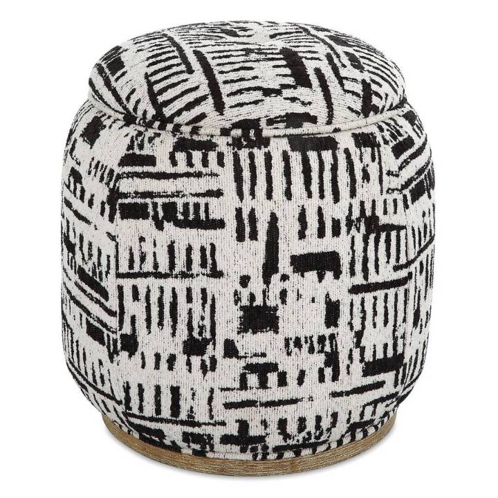 Picture of DIALOGUE OTTOMAN, BLACK