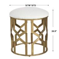 Picture of TRELLIS ACCENT STOOL