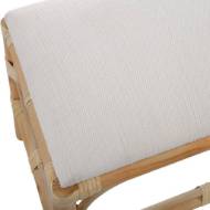 Picture of LAGUNA SMALL BENCH, WHITE