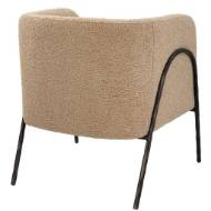 Picture of JACOBSEN ACCENT CHAIR, LATTE SHEARLING
