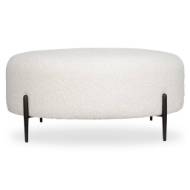 Picture of ARLES LARGE OTTOMAN, BLACK
