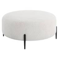 Picture of ARLES LARGE OTTOMAN, BLACK