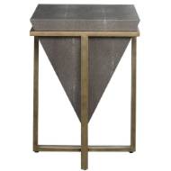 Picture of BERTRAND ACCENT TABLE, SHAGREEN
