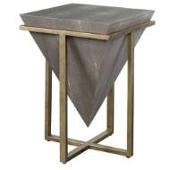 Picture of BERTRAND ACCENT TABLE, SHAGREEN