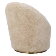 Picture of CRUE SWIVEL CHAIR, SHEEPSKIN