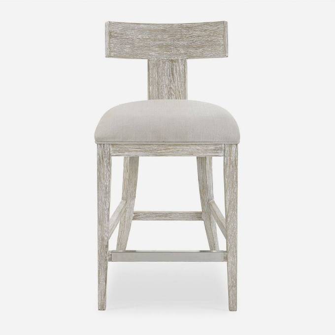 Picture of IDRIS COUNTER STOOL, WHITE