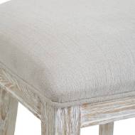Picture of IDRIS COUNTER STOOL, WHITE